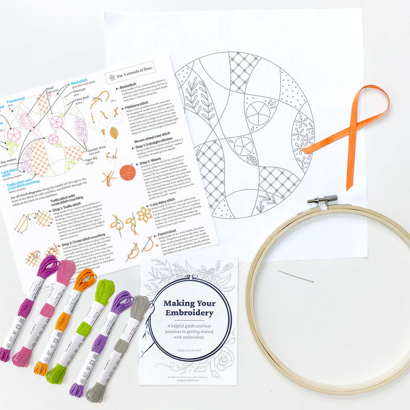 Embroidery of the Month Kit