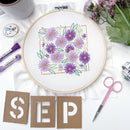 September Aster - PDF pattern