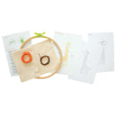 Giraffe embroidery kit for beginners