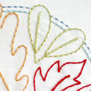 Autumn Collage embroidery kit