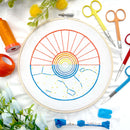 Constellations embroidery kit