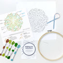 Forest embroidery kit