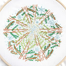 Forest embroidery kit