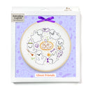 Ghost Friends embroidery kit