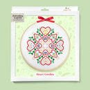 Heart Garden embroidery kit