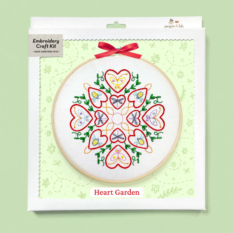 Heart Garden embroidery kit heart-garden-embroidery-kit
