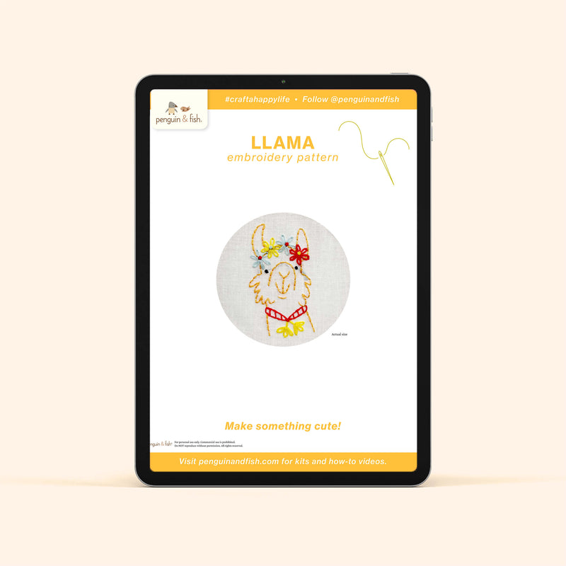 Llama - PDF pattern