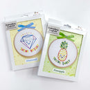 Little Encouragements- 2 embroidery kit bundle