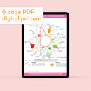 Rainbow Prism - PDF pattern