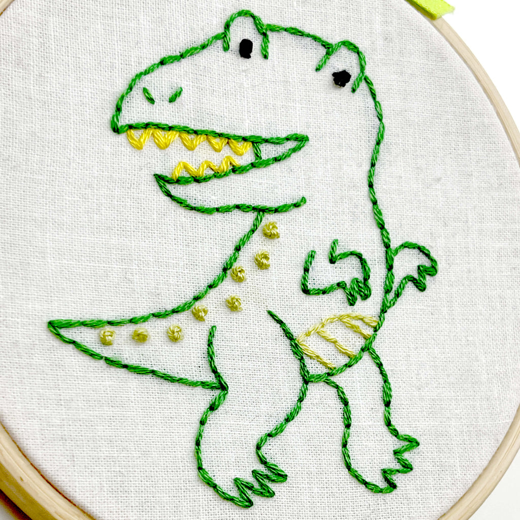 Three Rex Pattern Tyrannosaurus Rex - PDF pattern