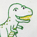 Tyranno embroidery kit for beginners