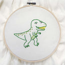 Tyranno embroidery kit for beginners