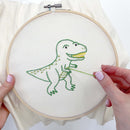 Tyranno embroidery kit for beginners