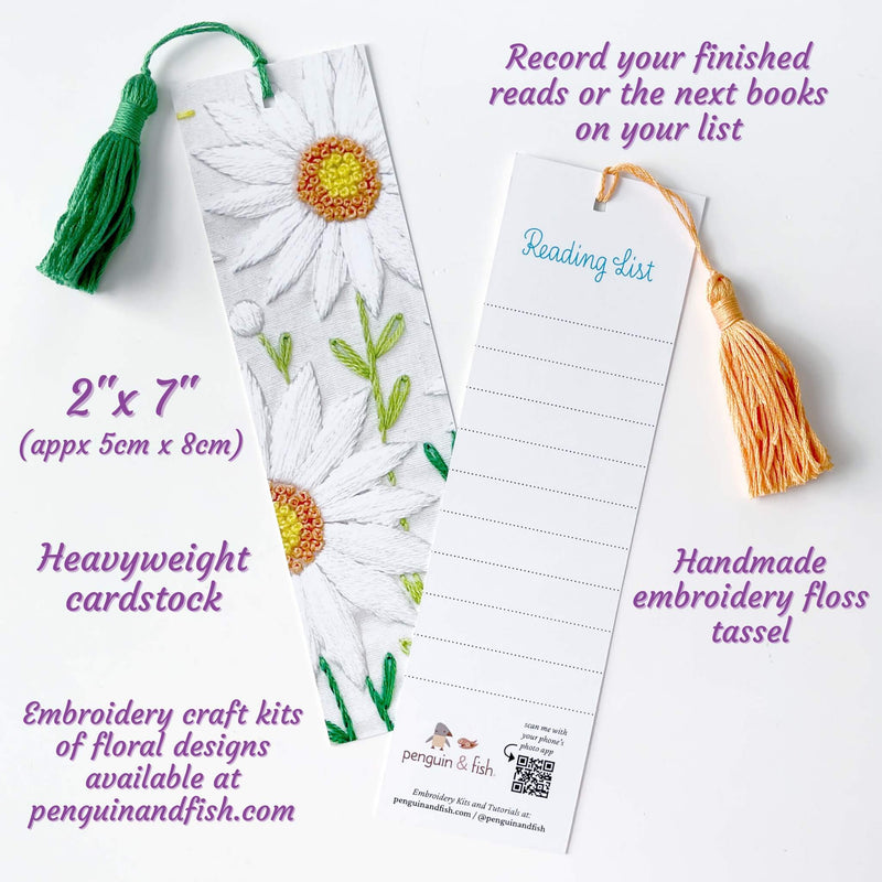 Flower Bookmark - Assorted Variety Pack