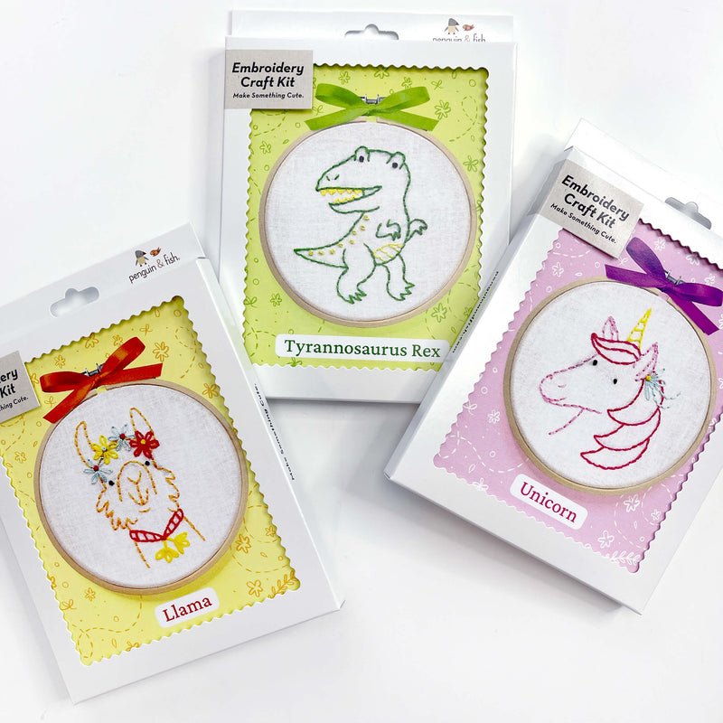 Mini Classics - 3 embroidery kit bundle