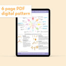 Rainbow Kaleidoscope - PDF pattern