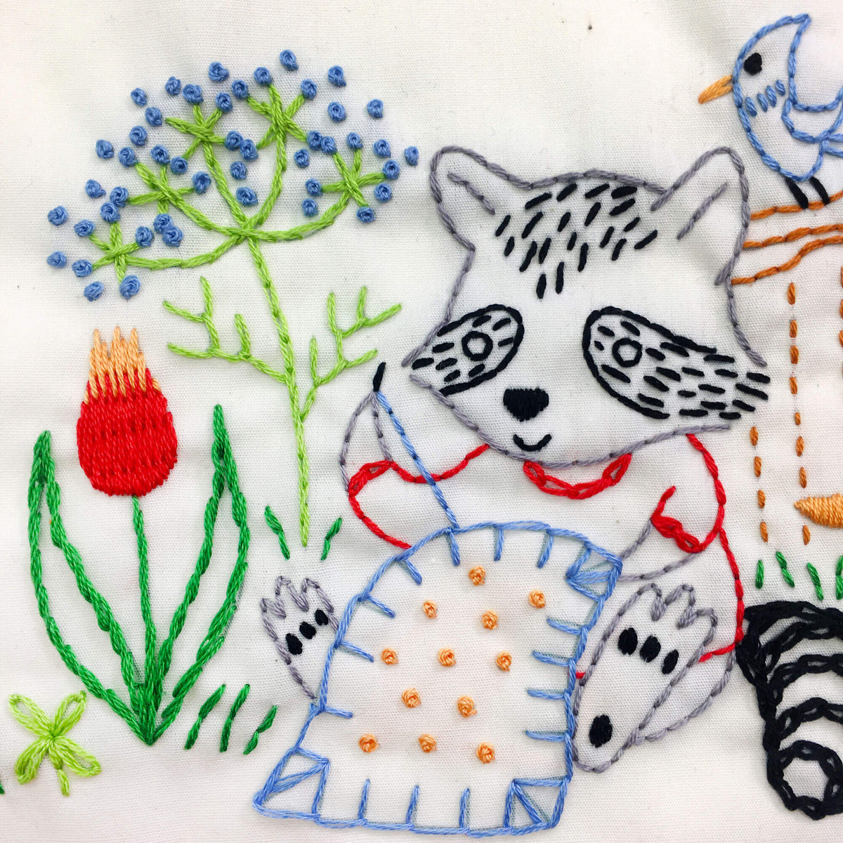 Penguin & Fish - one-stop embroidery shop - cute kits and patterns