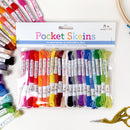 Pocket Skeins embroidery floss - 23 skeins