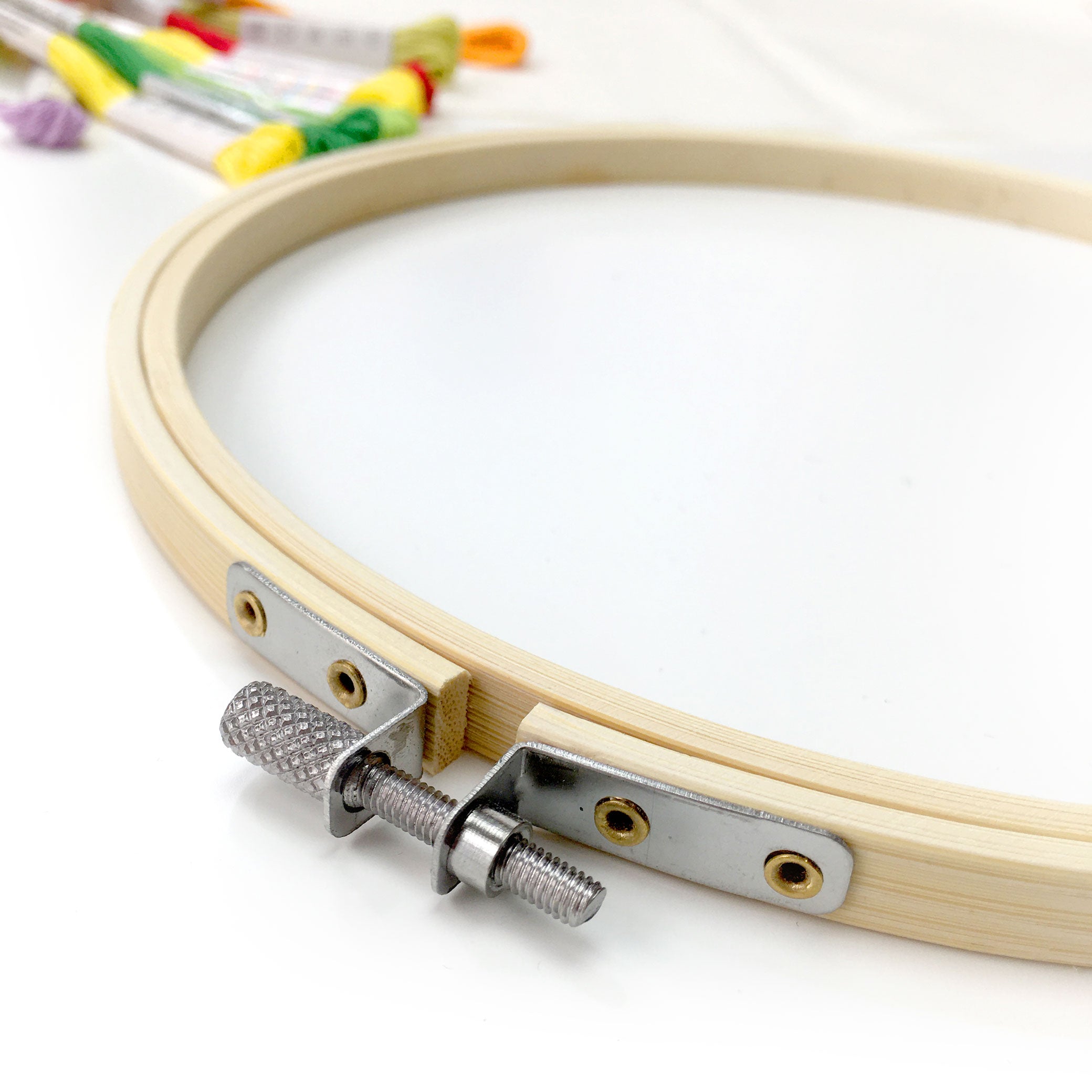 8-inch embroidery hoop - pack of 3