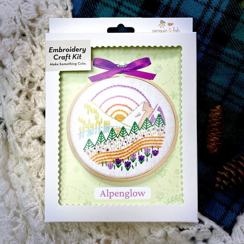 Relax & Craft Scented Embroidery Gift Box - Alpenglow