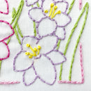 August Gladiolus embroidery kit
