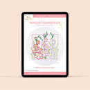 August Gladiolus - PDF pattern