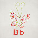Bb Butterfly embroidery pattern - PDF