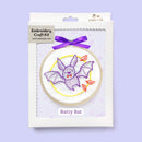 Batty Bat embroidery kit