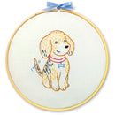 Beagle embroidery kit for beginners
