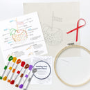 Caramel Apple embroidery kit
