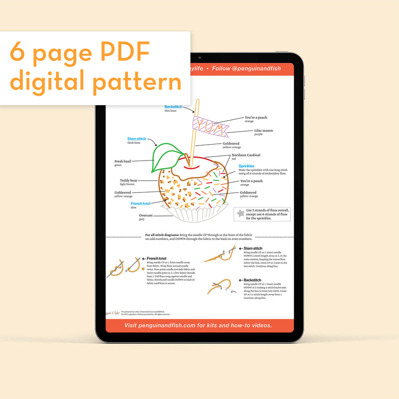 Caramel Apple - PDF pattern