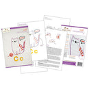 Cc Cat embroidery pattern - iron-on