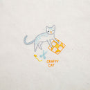 Crafty Cat embroidery pattern - PDF
