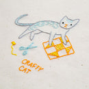 Crafty Cat embroidery pattern - PDF