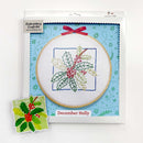 December Holly magnet