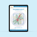 December Holly - PDF pattern