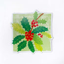 December Holly magnet