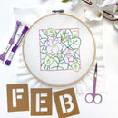 February Violet - PDF pattern