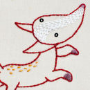 Ff Fox embroidery pattern - PDF