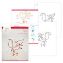 Ff Fox embroidery pattern - PDF