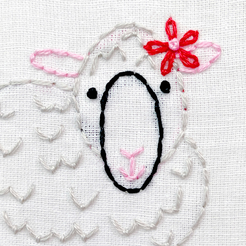 Farm Animals - 4 embroidery kit bundle