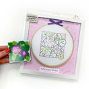 February Violet magnet