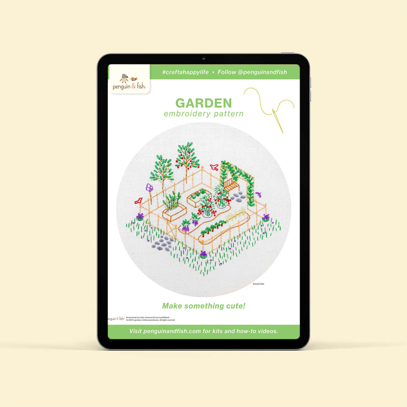 Garden - PDF pattern