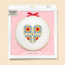 Granny Square embroidery kit