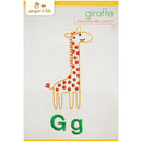 Gg Giraffe embroidery pattern - iron-on