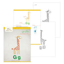 Gg Giraffe embroidery pattern - PDF