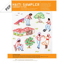 Haiti Sampler embroidery pattern - PDF