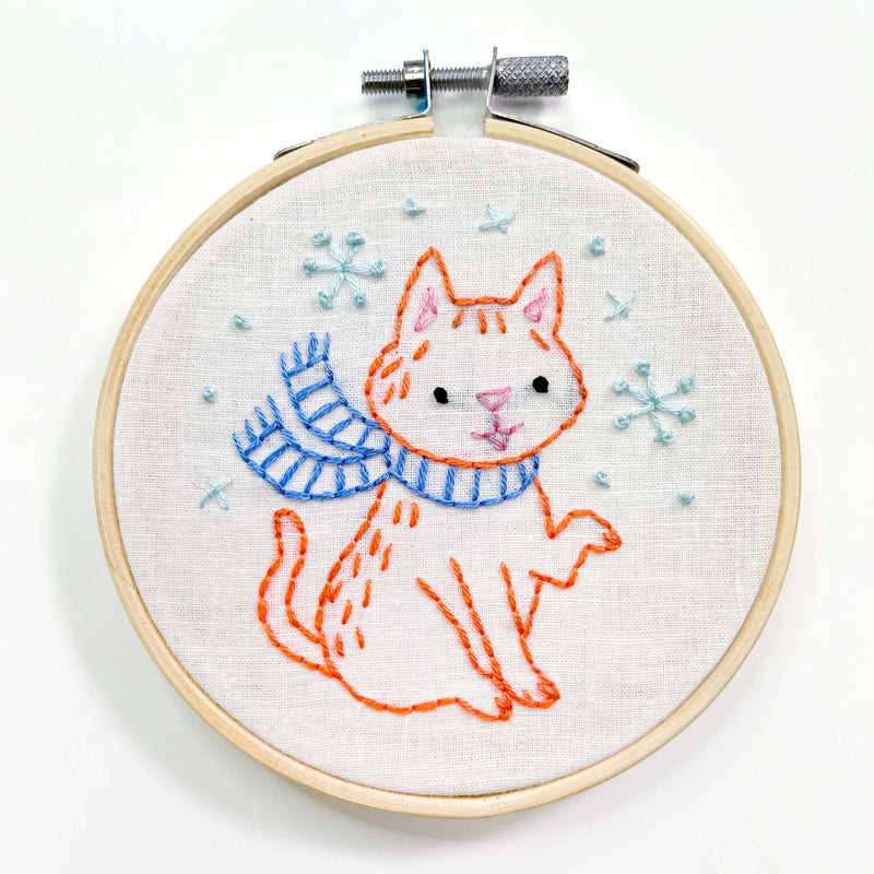 Snowflake Kitty - PDF pattern