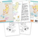 Knitty Kitty embroidery pattern - iron-on