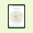 Luna Moth - PDF pattern